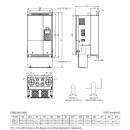 Trójfazowy falownik 45/37  kW 460VAC VFD450C43S-21 Delta Electronics